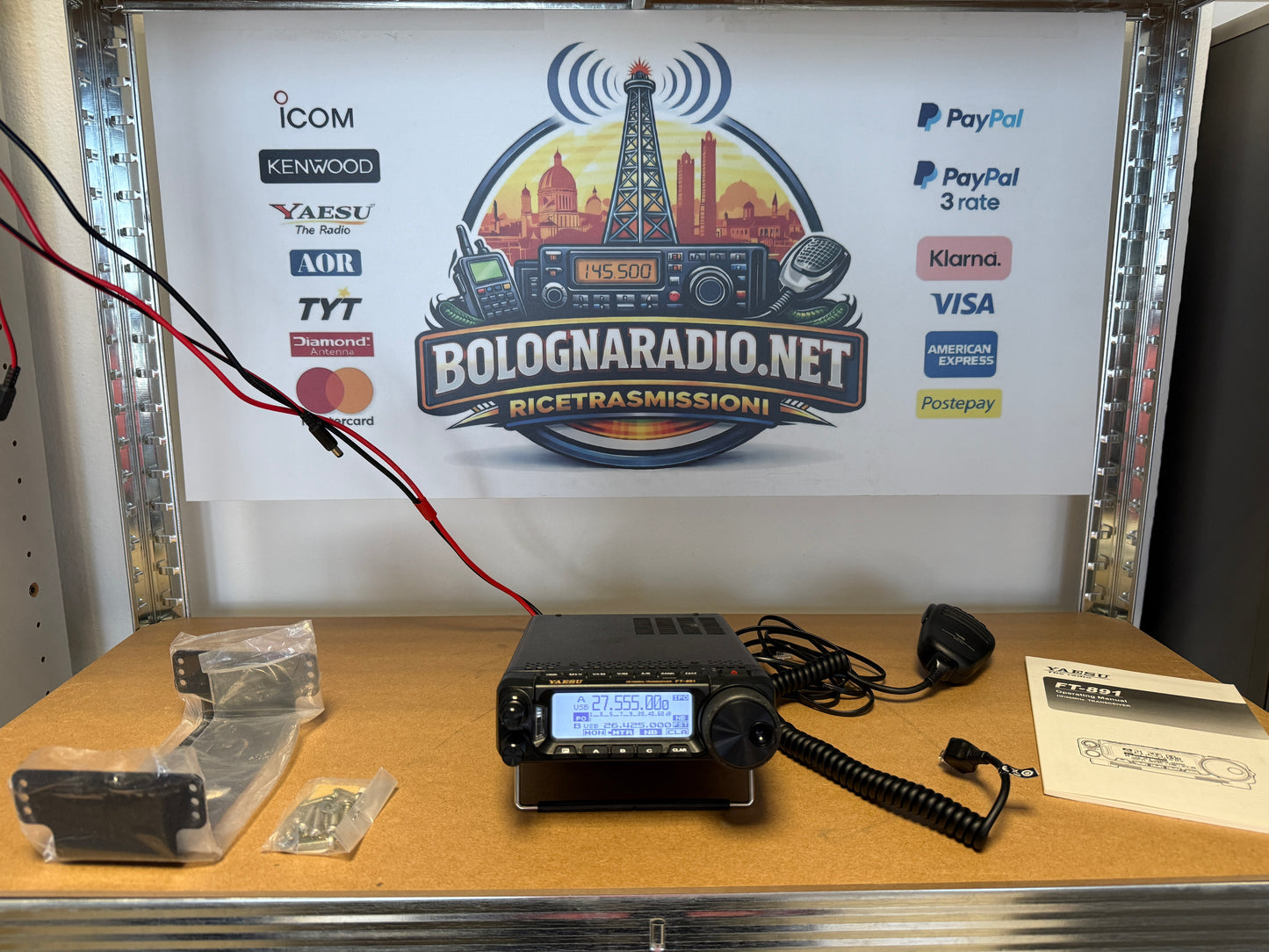 Yaesu FT 891 100W perfetto full set Garanzia 12 Mesi