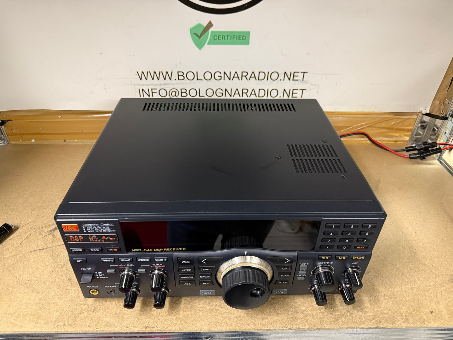 Jrc 545 dsp + CHE199 RX 0 - 2 Ghz -199 pari al nuovo Garanzia 12 Mesi