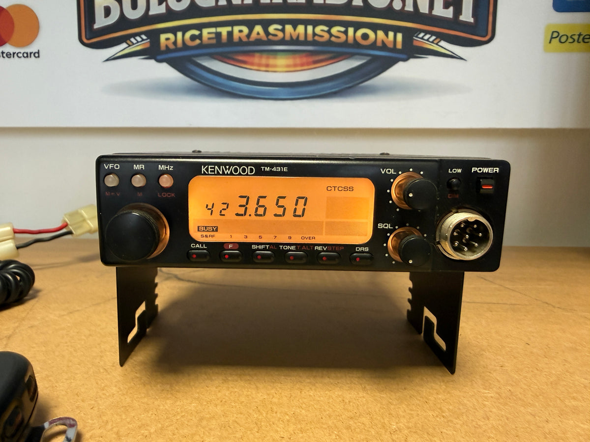 Kenwood TM 431 e full set Garanzia 12 Meai