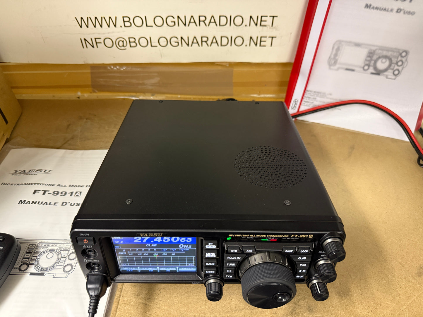 Yaesu FT 991A pari al nuovo garanzia 12 mesi