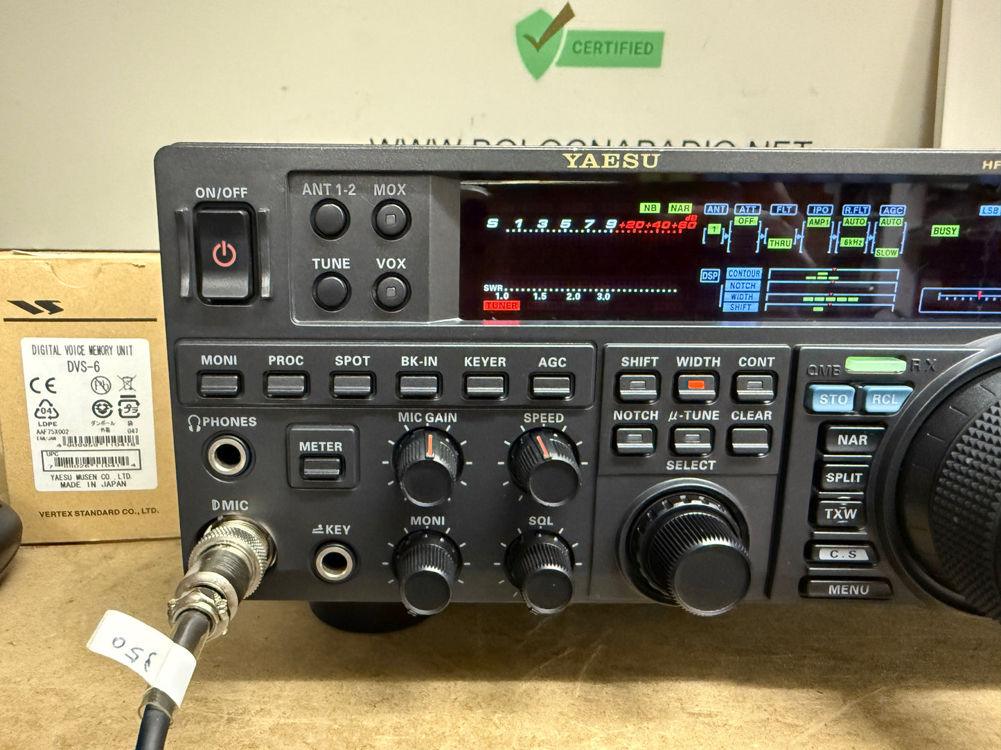 A-1 Yaesu FT 950 + DVS6 pari al nuovo 100 watt banda espansa garanzia 12 mesi