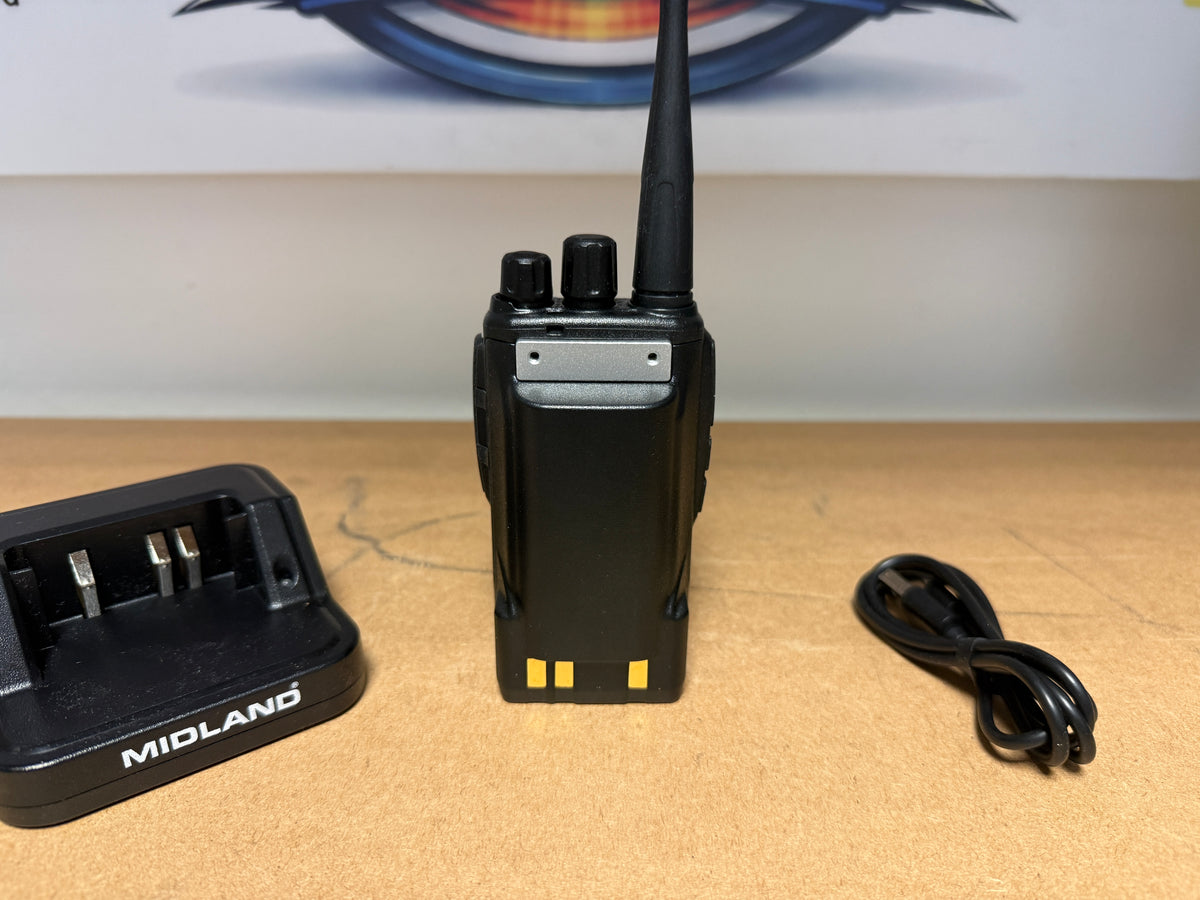 Midland D10 PMR446-DMR446 pari al nuovo full set Garanzia 12 Mesi