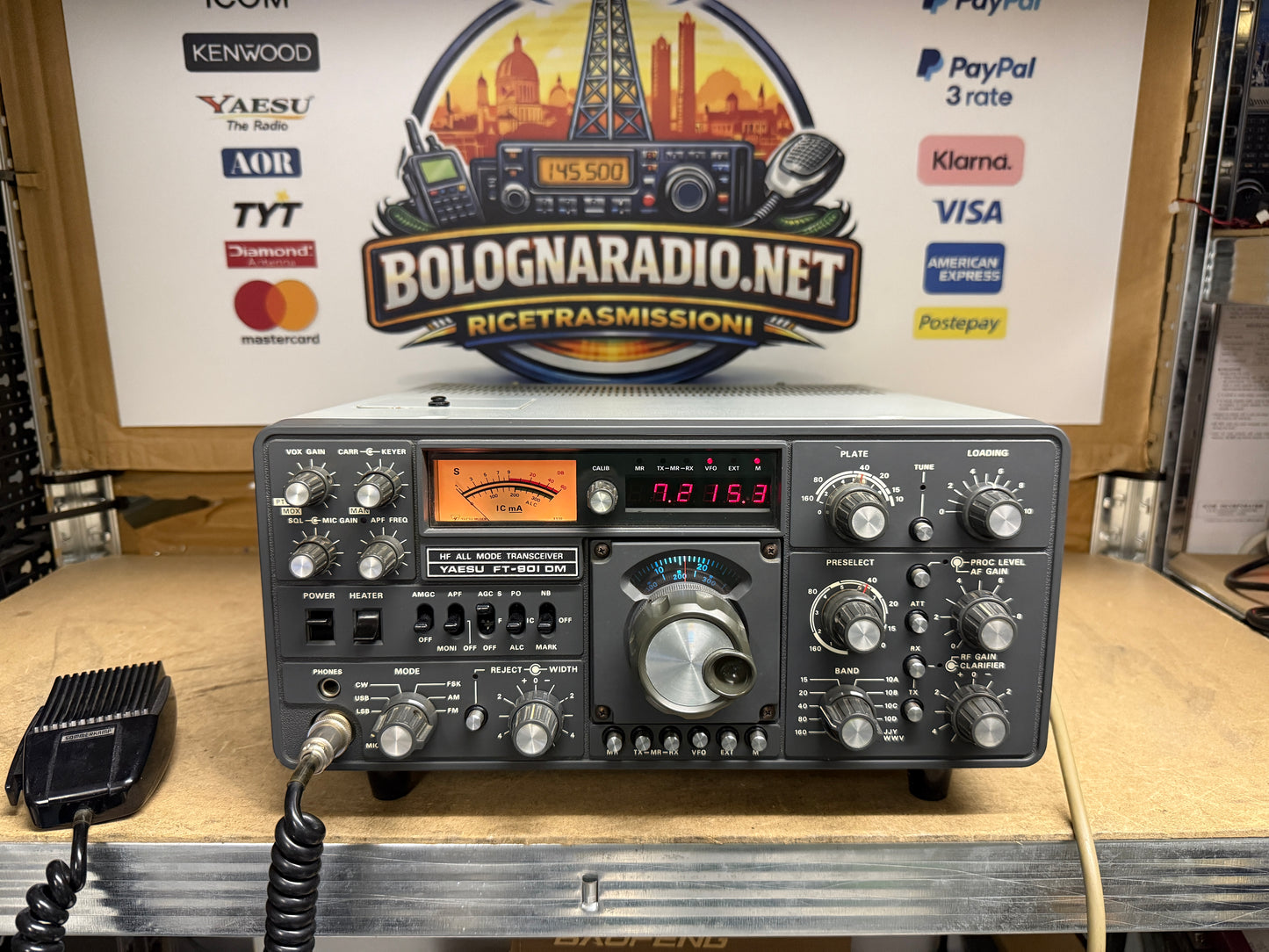 Yaesu FT 901 DM perfetta Garanzia 12 Mesi