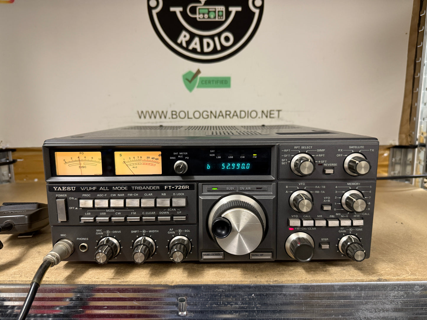 A1 Yaesu FT 726 + 50 Mhz perfetta Garanzia 12 Mesi