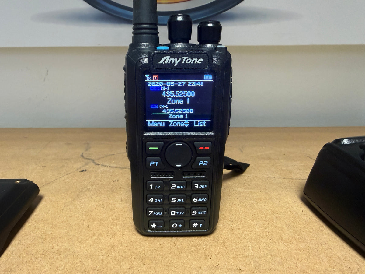 ANYTONE AT-D878UVII PLUS - Ricetrasmettitore Portatile VHF/UHF con APRS e Bluetooth