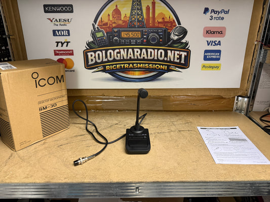 Icom SM 30 microfono da tavolo pari al nuovo