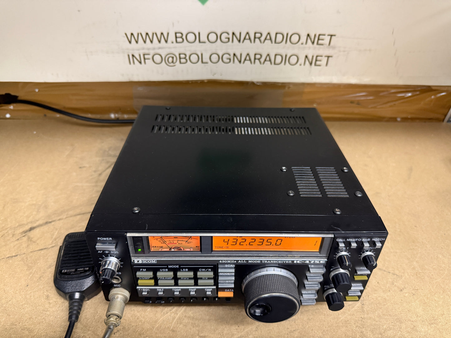 A1 - Icom ic 475e + tone squelch Garanzia 12 Mesi