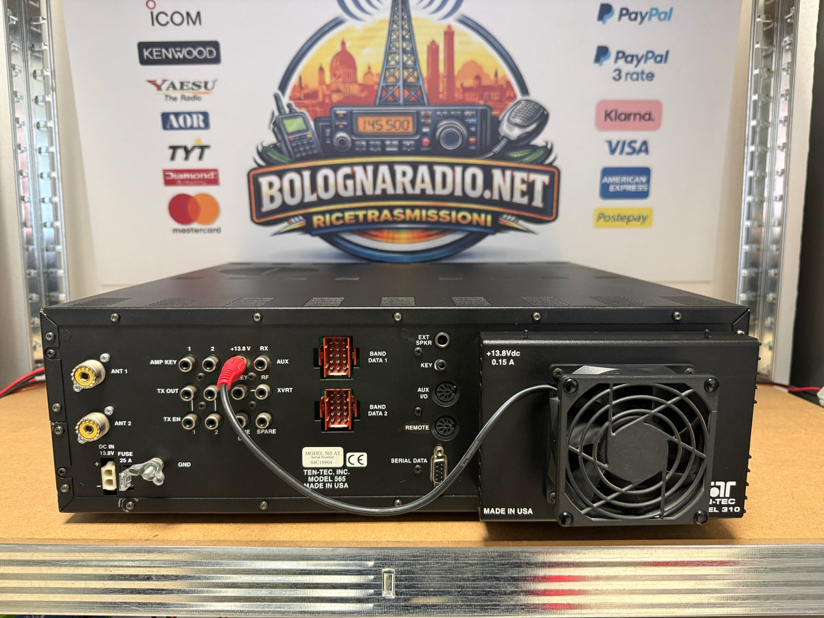 A-1 Ten-tec orion ATU + filtro + ventola 100 Watt pari al nuovo imballo originale Garanzia 12 Mesi