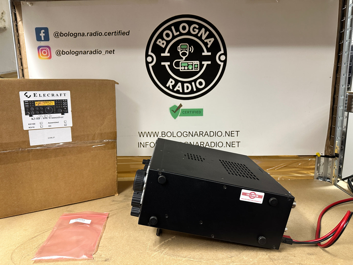 00 Elecraft K3/100 watt + 2 rx + P3 + Optional pari al nuovo
