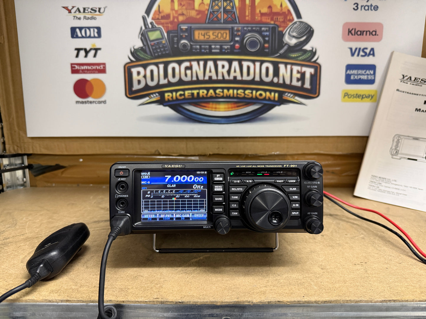 Yaesu FT 991 pari al nuovo full set Garanzia 12 Mesi