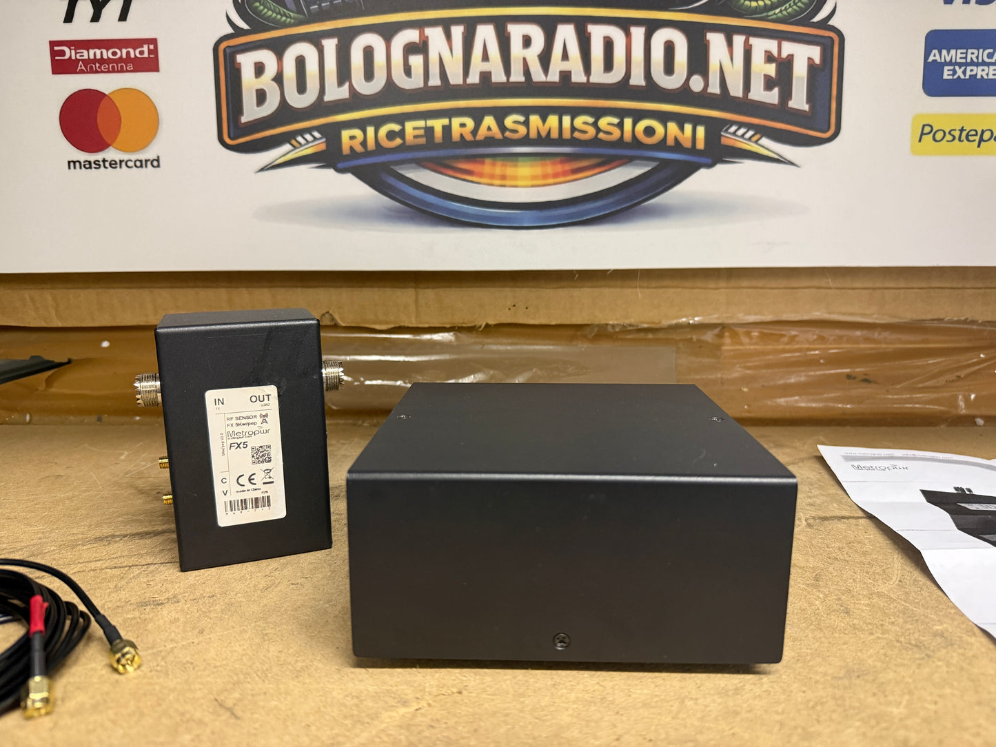 Wattmetro vettoriale FX1, display Oled da 3" + FX5 pari al nuovo