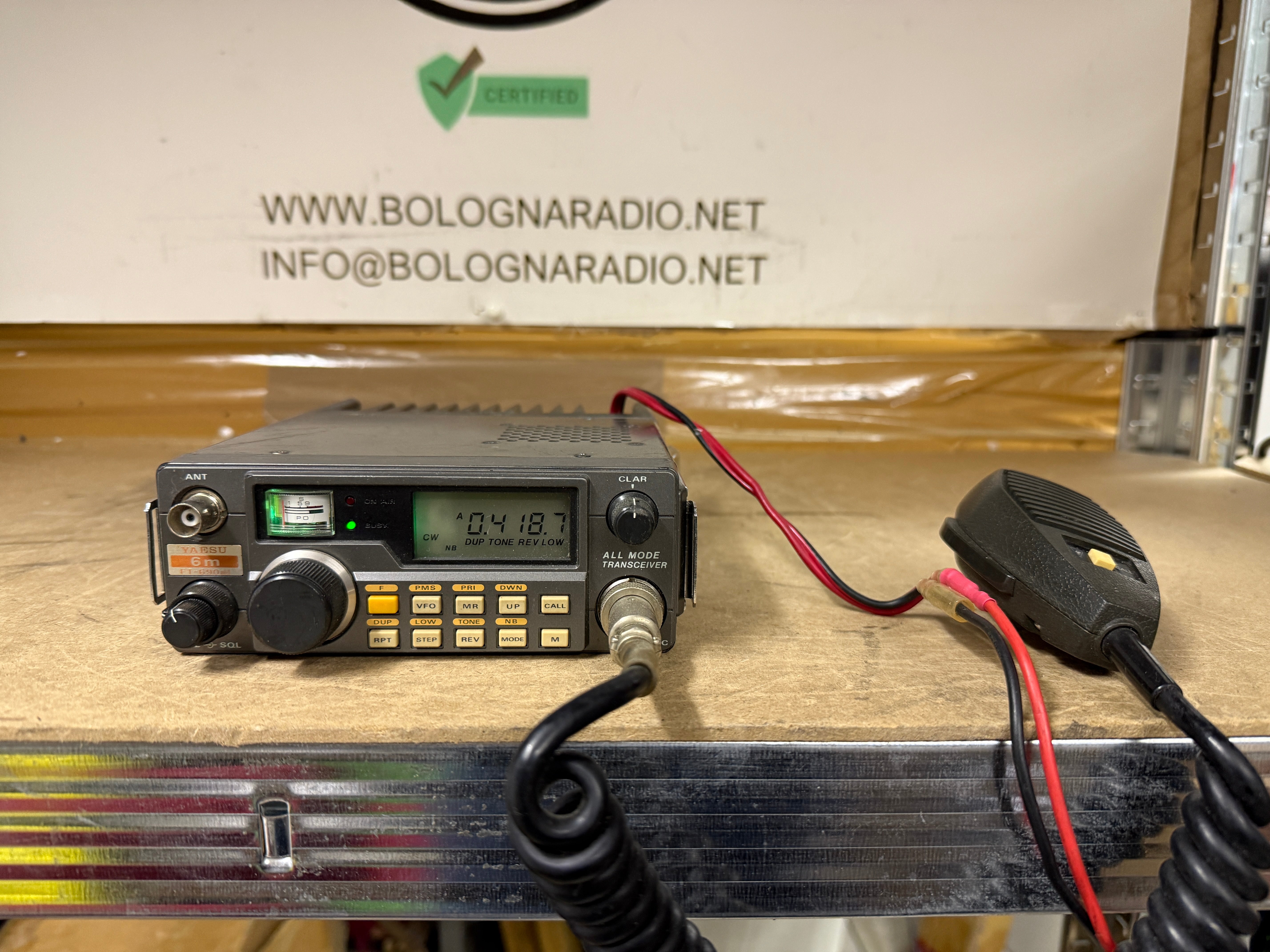 Yaesu FT 690R mk2 50Mhz – bolognaradio.net
