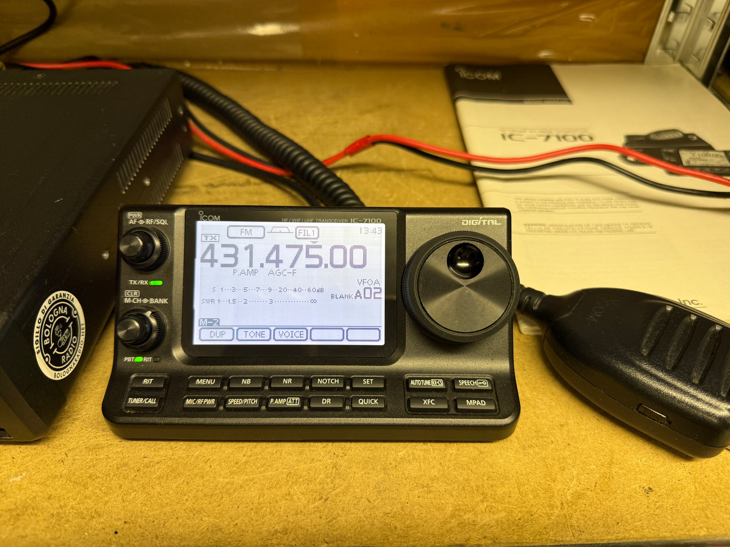 A-1 Icom ic 7100 perfetta Full Set Garanzia 6 Mesi