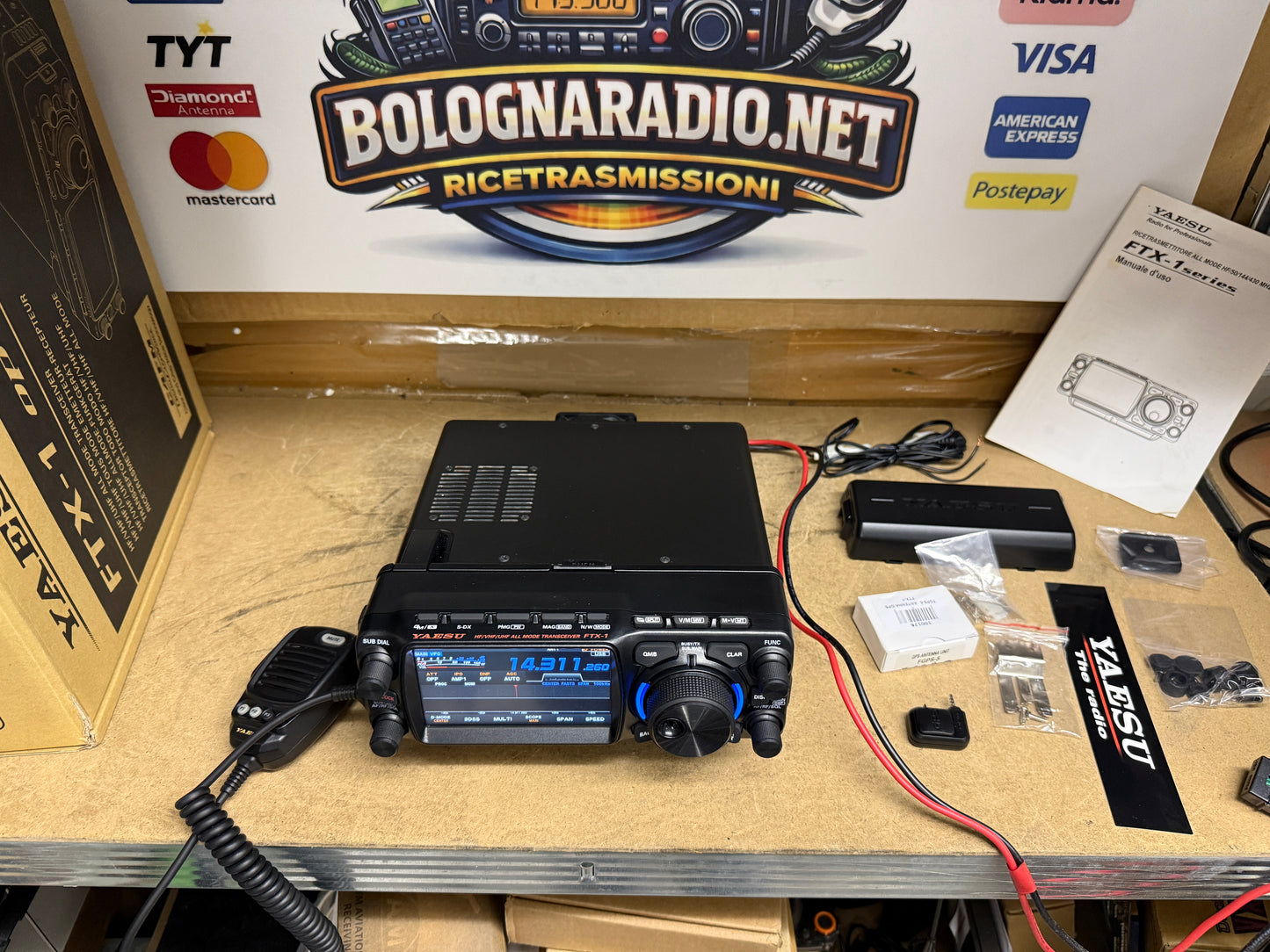 Yaesu FTX 1 optima + GPS 02/2026 pari al nuovo Garanzia Ufficiale