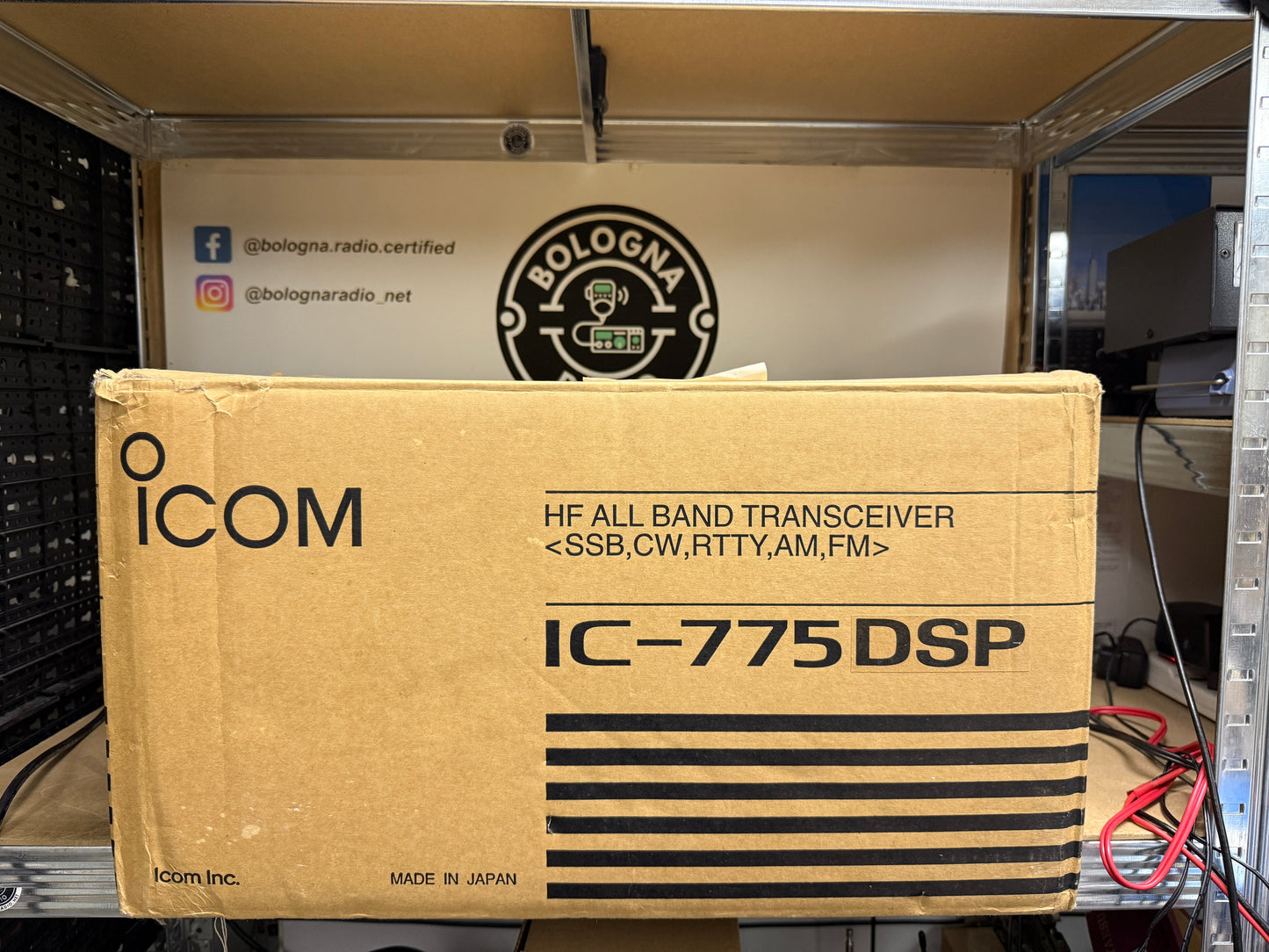 A-1 Icom ic 775 DSP-c2 200 watt + filtro ssb pari al nuovo imballo originale Garanzia 12 Mesi