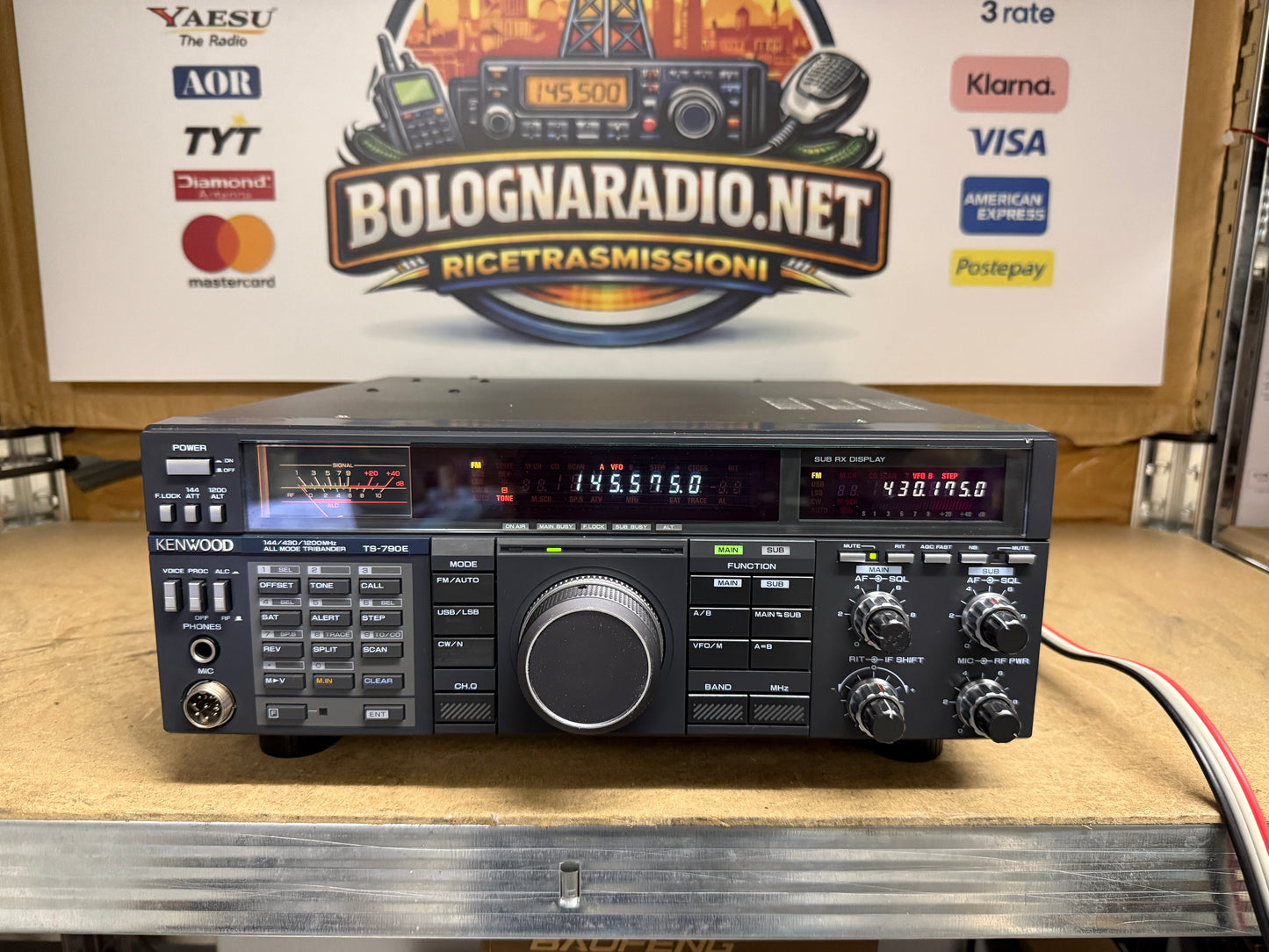 Kenwood TS 790 e pari al nuovo Garanzia 12 Mesi