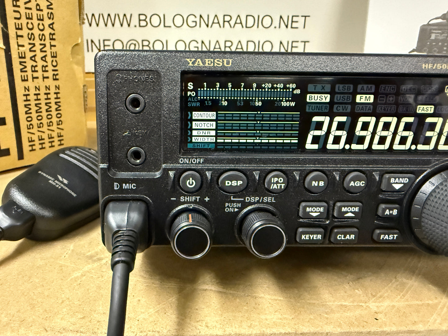 Yaesu ft 450 D con DSP + AT pari al nuovo espansa 11 m