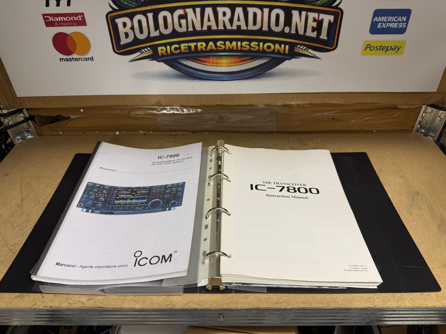 A-1 Icom IC 7800 Ultima Serie Full Set Garanzia 12 Mesi