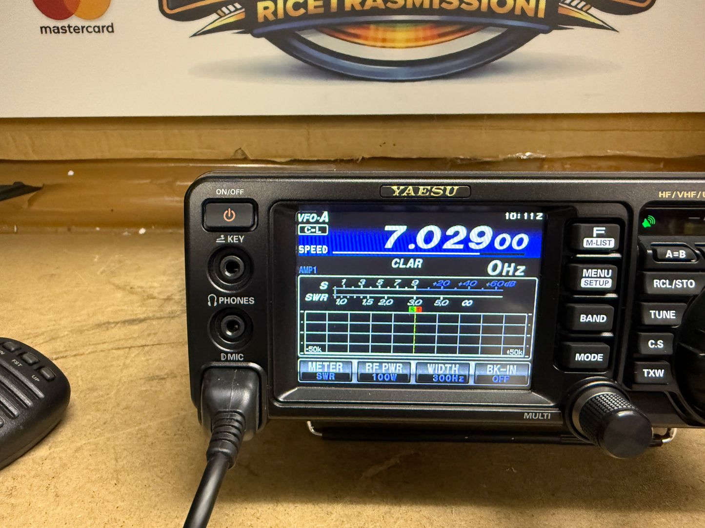 Yaesu FT 991A pari al nuovo Garanzia Ufficiale fino al 11/2027