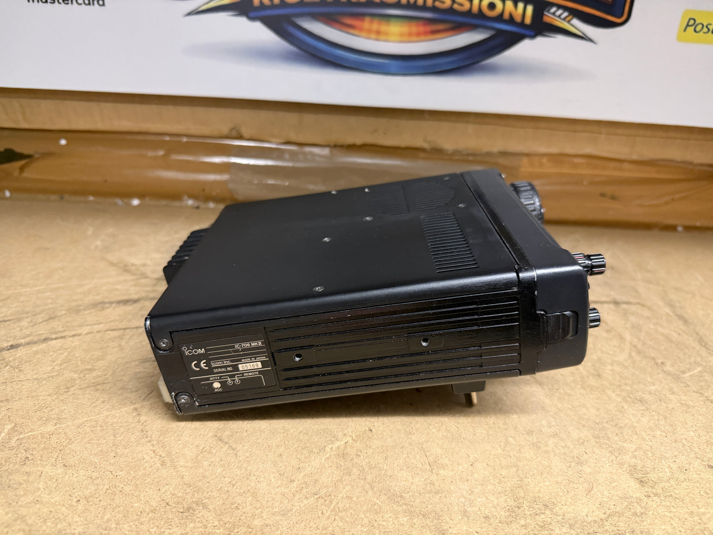 Icom IC 706 MK2 + filtro CW perfetto Garanzia 12 Mesi