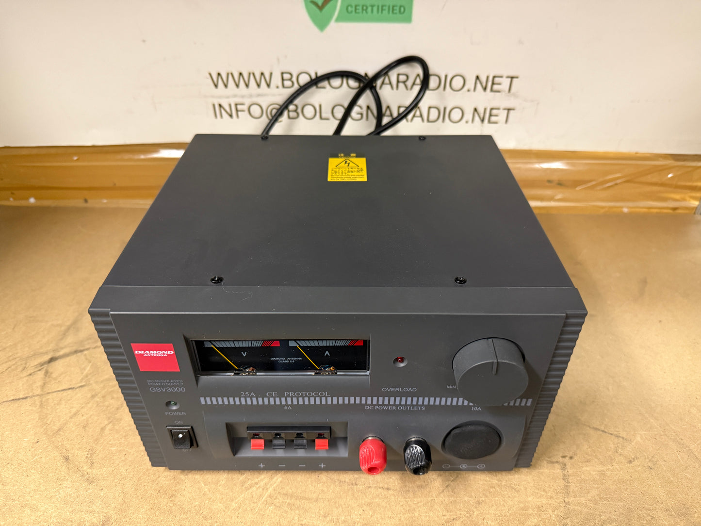 Diamond GSV-3000 Alimentatore 30A NUOVO