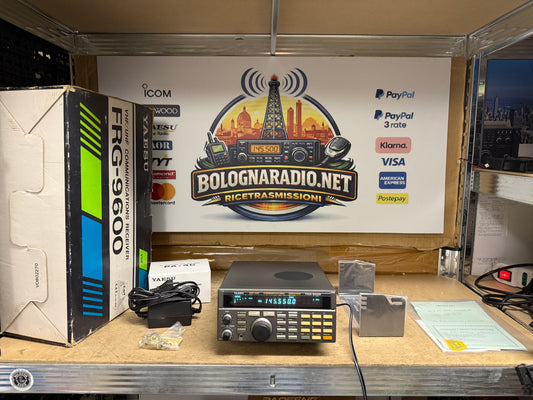 A-1 Yaesu FRG 9600 perfetto full set Garanzia 12 Mesi