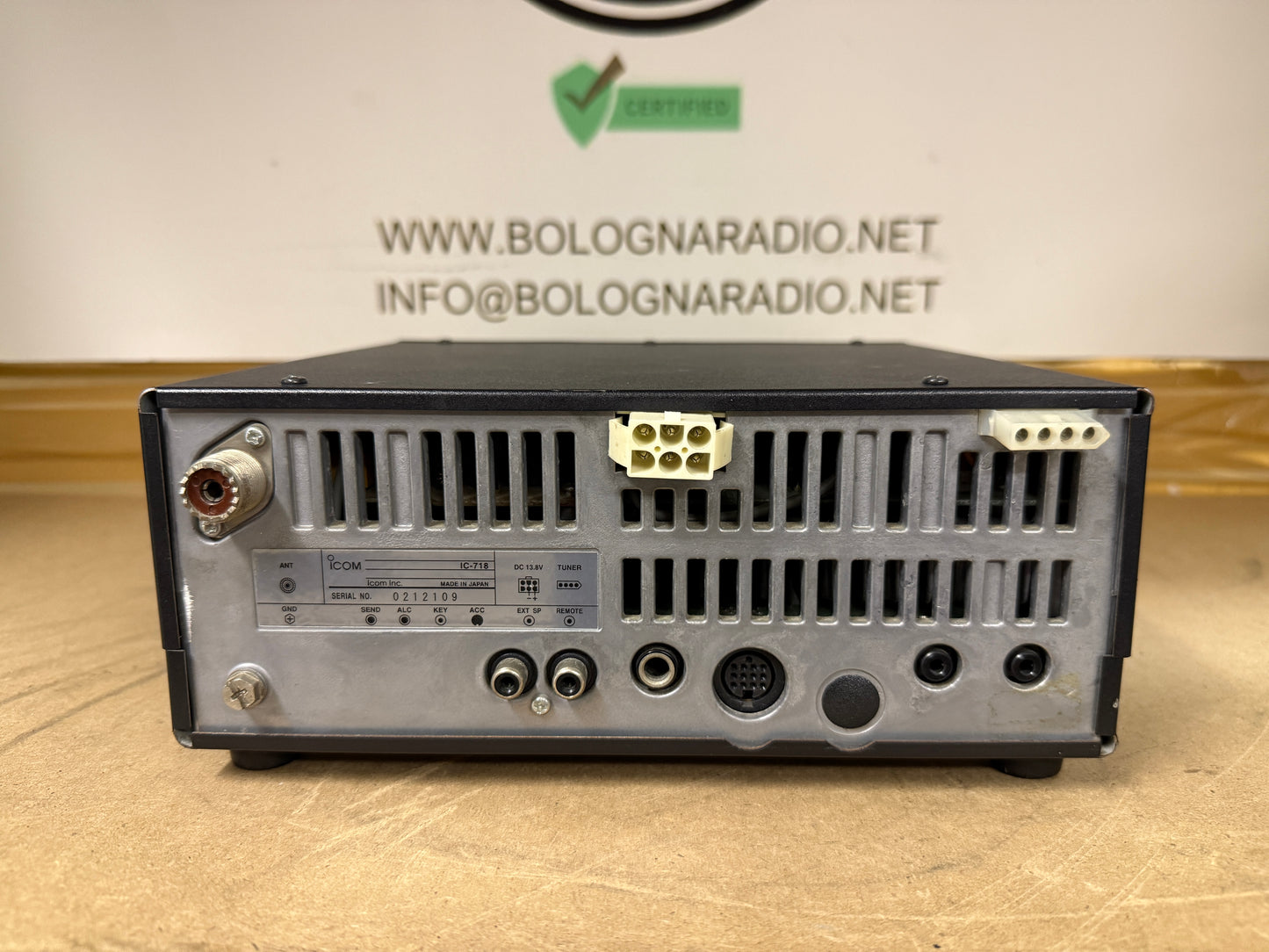 A1 - Icom IC-718 con DSP + TX 11 metri perfetto