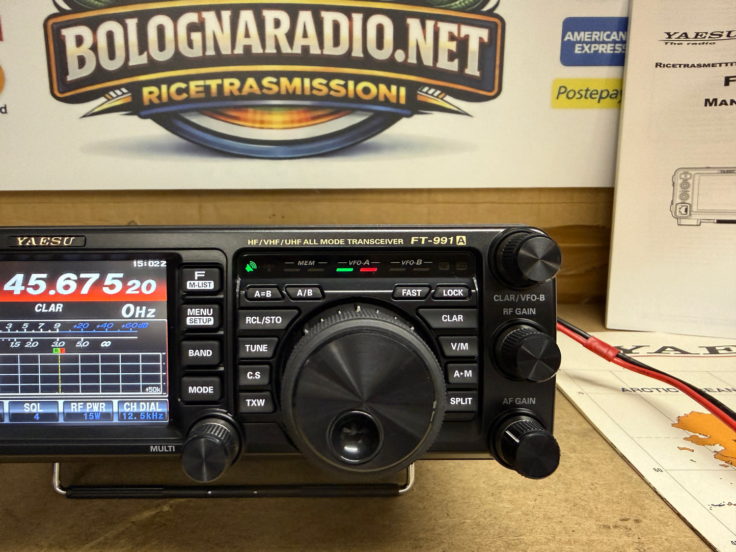 Yaesu FT 991A pari al nuovo garanzia 12 mesi full set