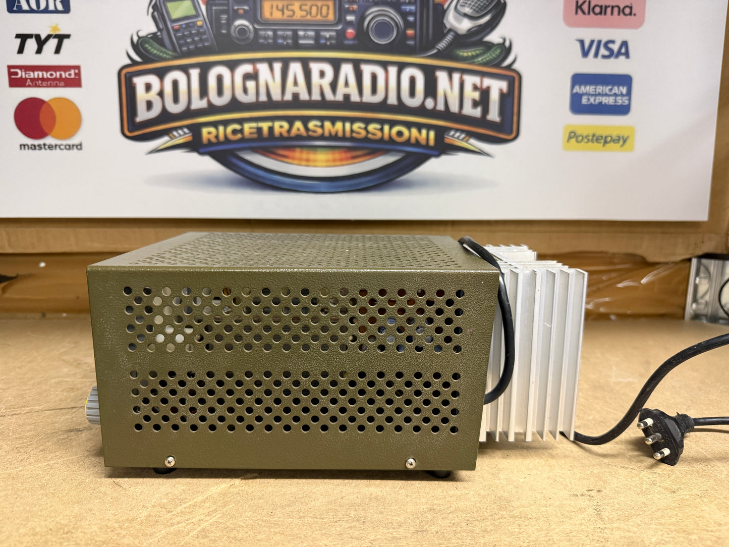 Zetagi HP 1210s alimentatore 10 amp