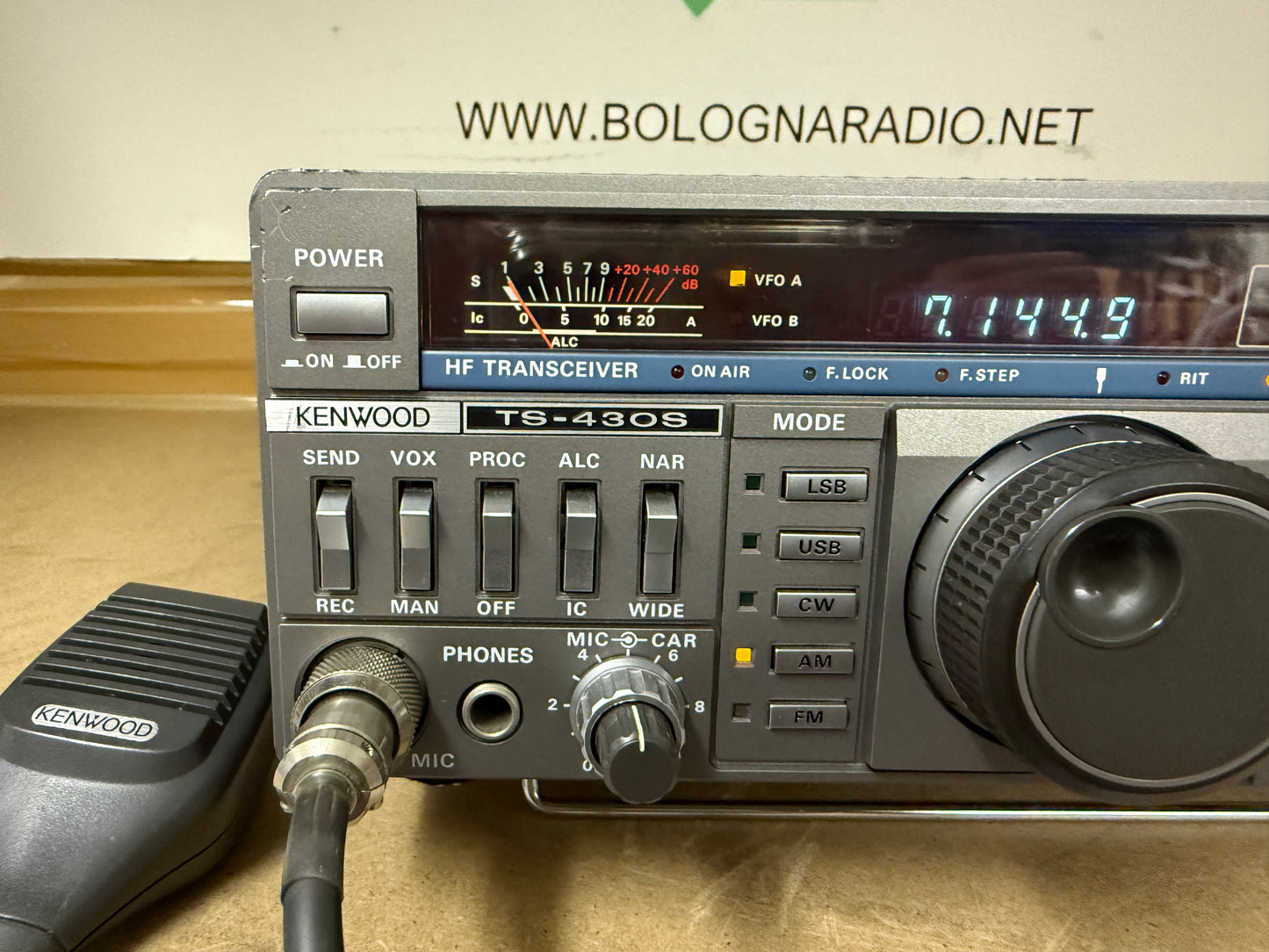 Kenwood TS 430 s + filtro CW garanzia 12 mesi