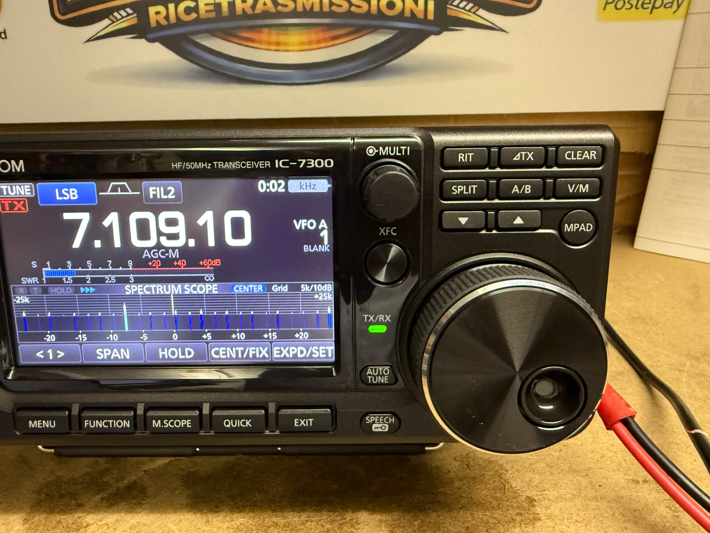 A-1 Icom ic 7300 pari al nuovo full set Garanzia 12 Mesi