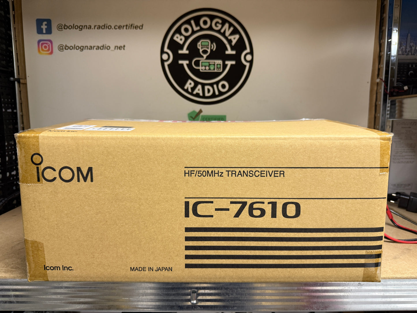 A-1 Icom ic 7610 pari al nuovo full set garanzia 12 mesi