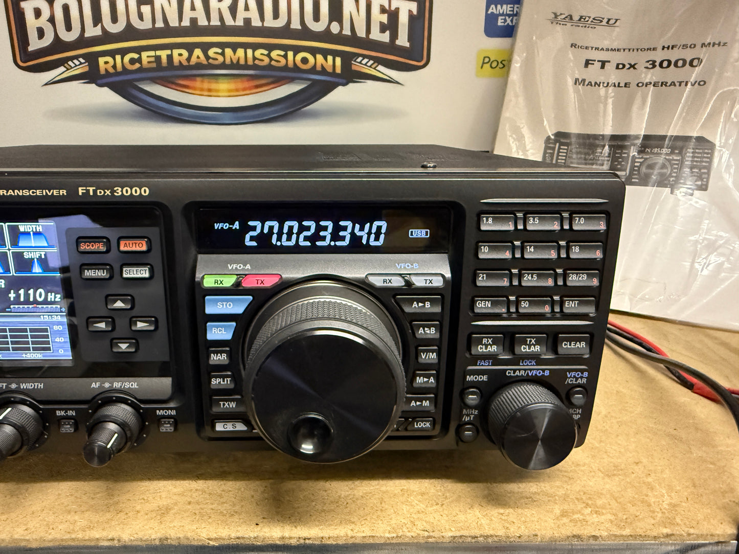 Yaesu FTDX 3000D set pari al nuovo Garanzia 12 mesi