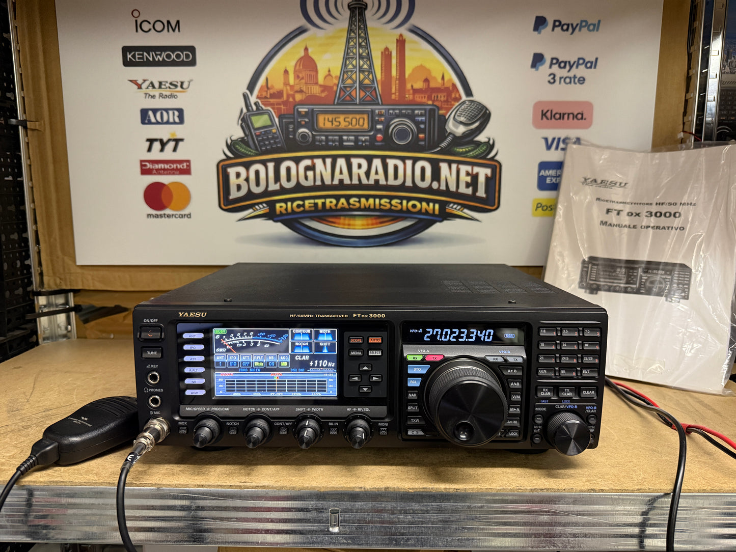 Yaesu FTDX 3000D set pari al nuovo Garanzia 12 mesi