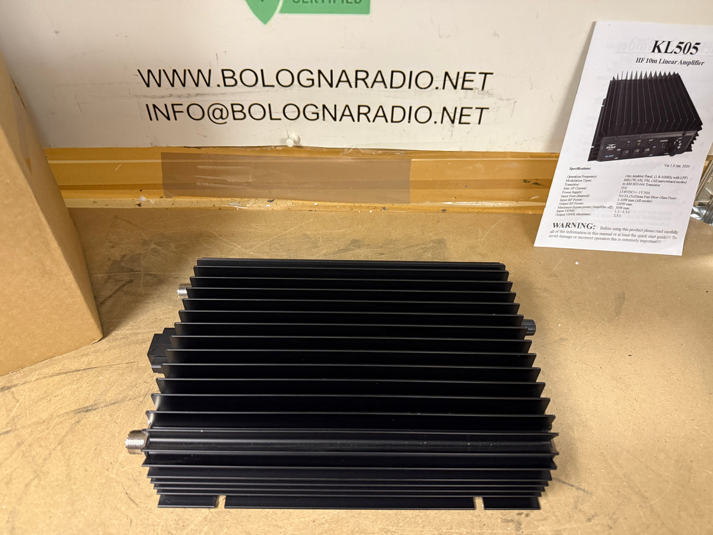 Lineare 300 Watt RM KL 505 Garanzia Ufficiale