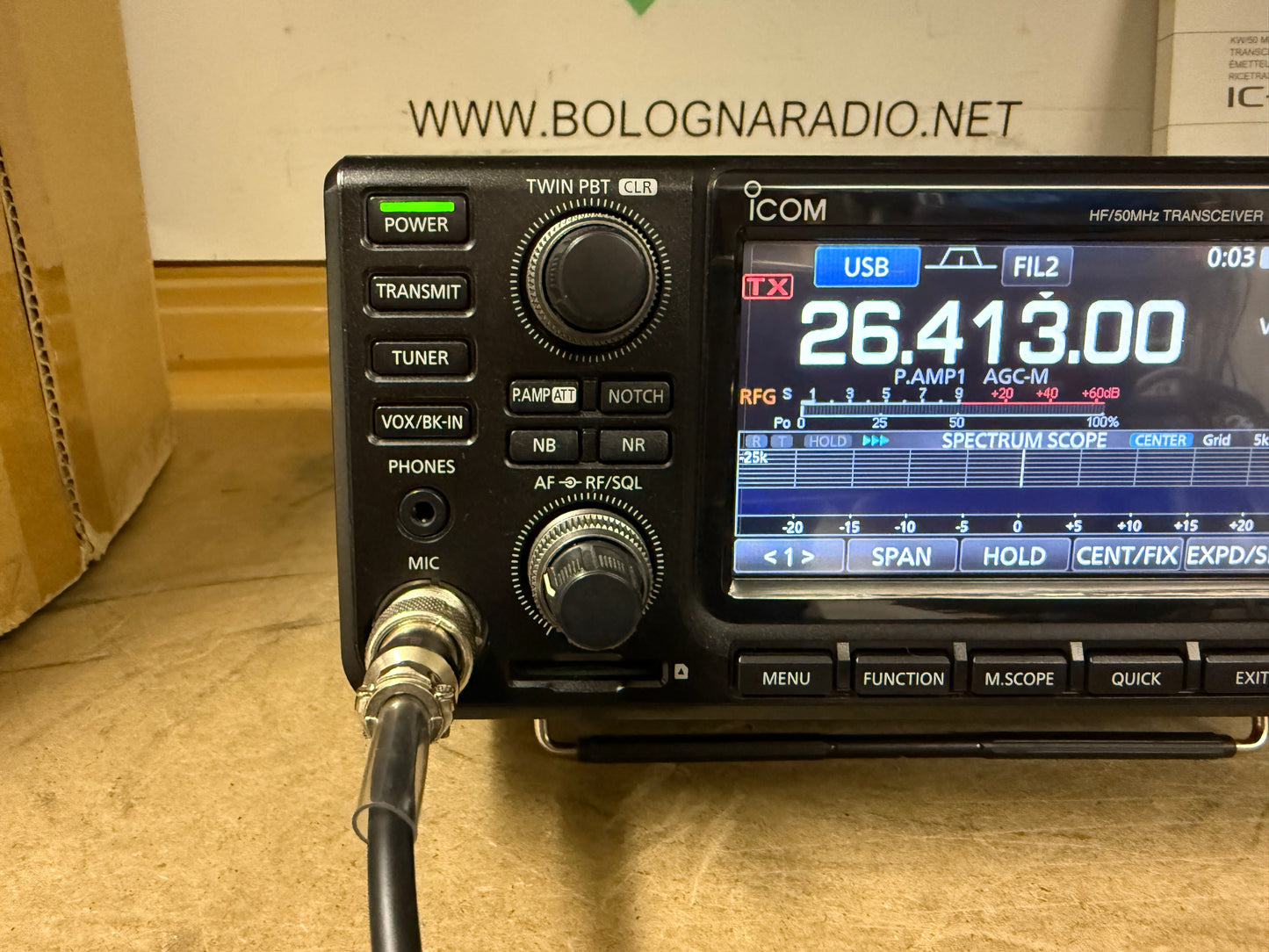 Icom ic 7300 pari al nuovo Garanzia 12 Mesi
