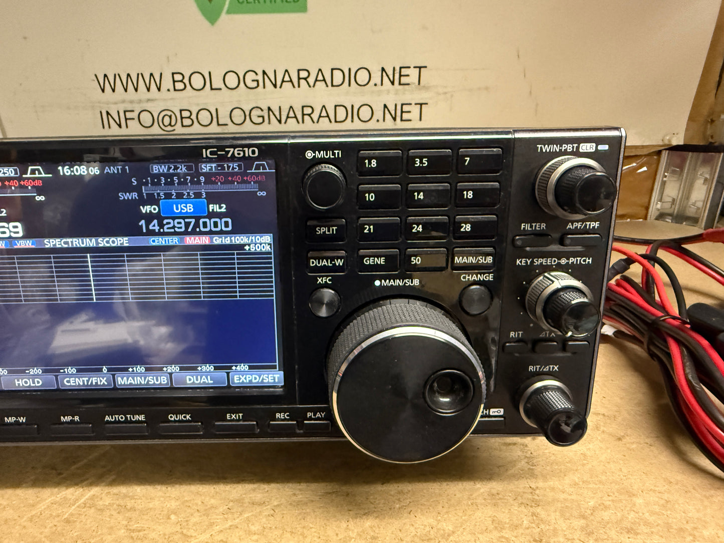 A-1 Icom ic 7610 pari al nuovo full set garanzia 12 mesi