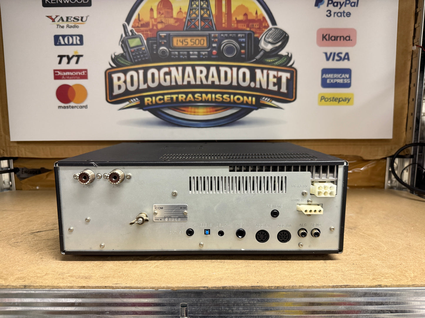 Icom IC 737 pari al nuovo imballo originale Garanzia 6 mesi