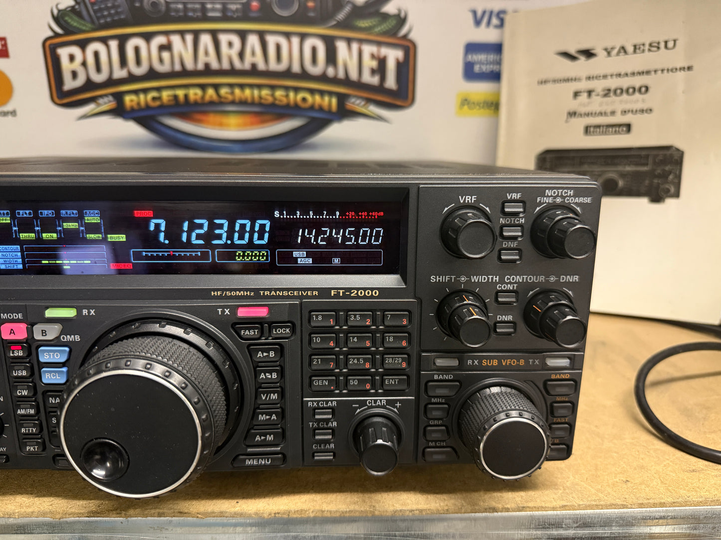 Yaesu FT 2000 perfetta 100 watt full set Garanzia 12 Mesi