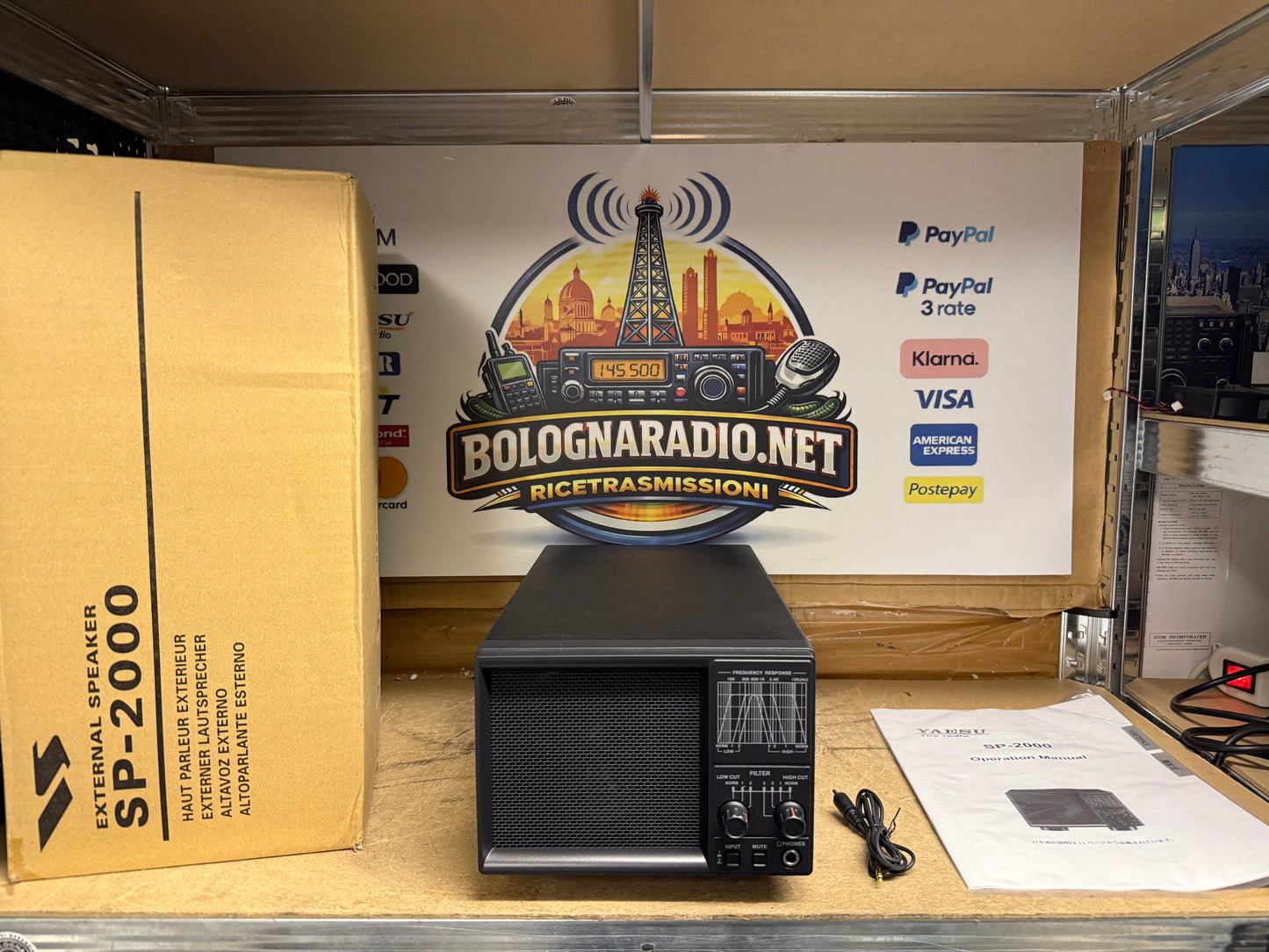 Yaesu sp 2000 pari al nuovo full set