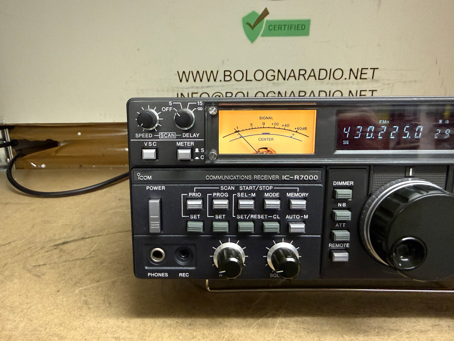 Icom ic r7000 perfetto Garanzia 12 Mesi
