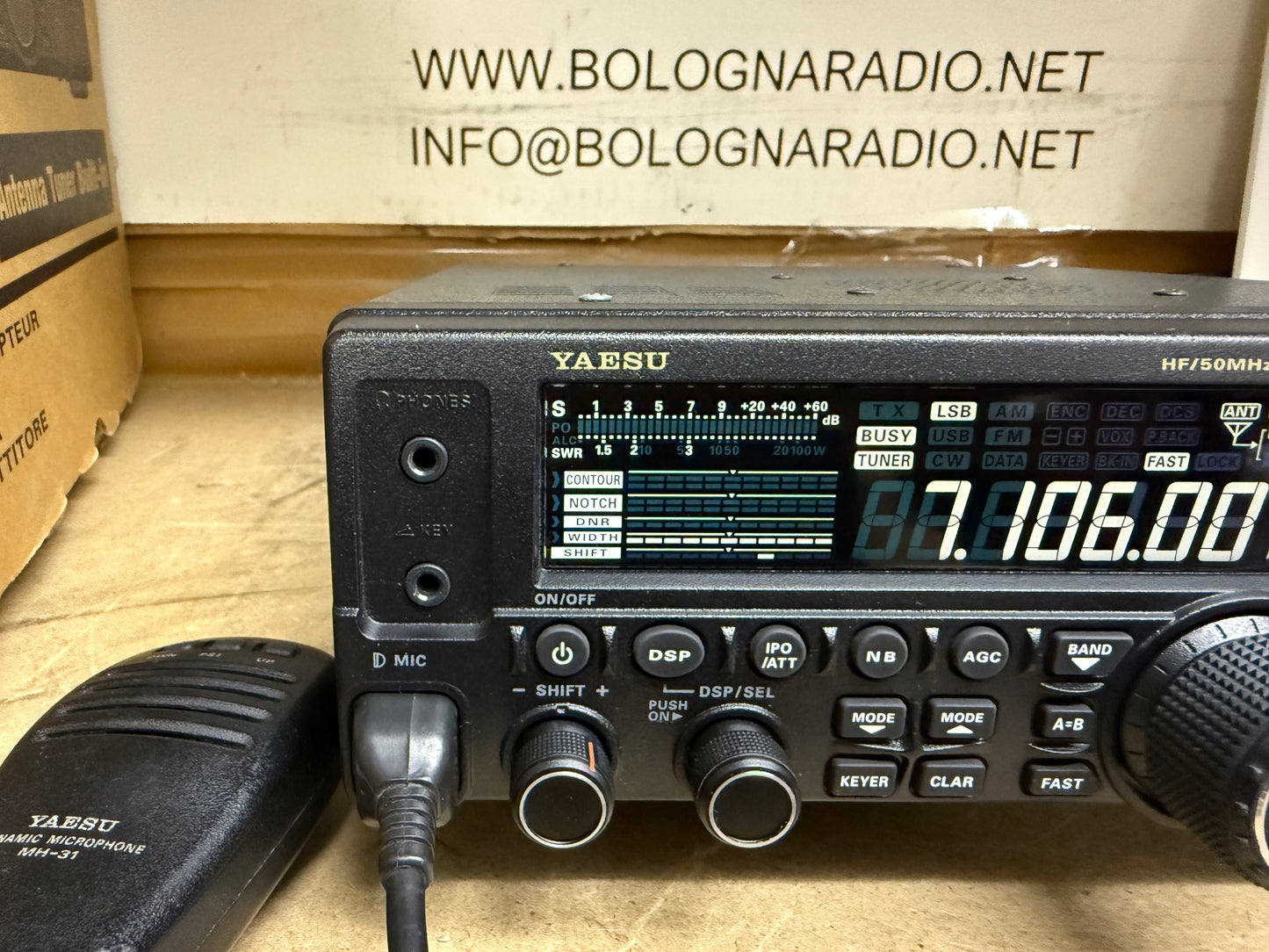 A1 - Yaesu ft 450 D con DSP + AT pari al nuovo Garanzia 12 Mesi
