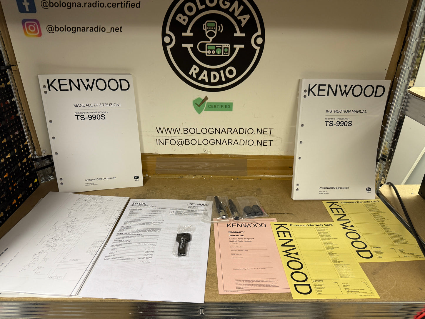 Kenwood TS 990 + SP 990 NUOVA demo Garanzia 12 Mesi