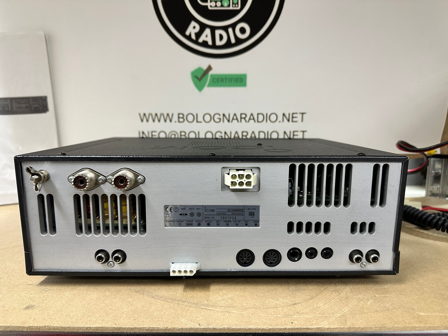 Icom 756 pro 3 unico proprietario
