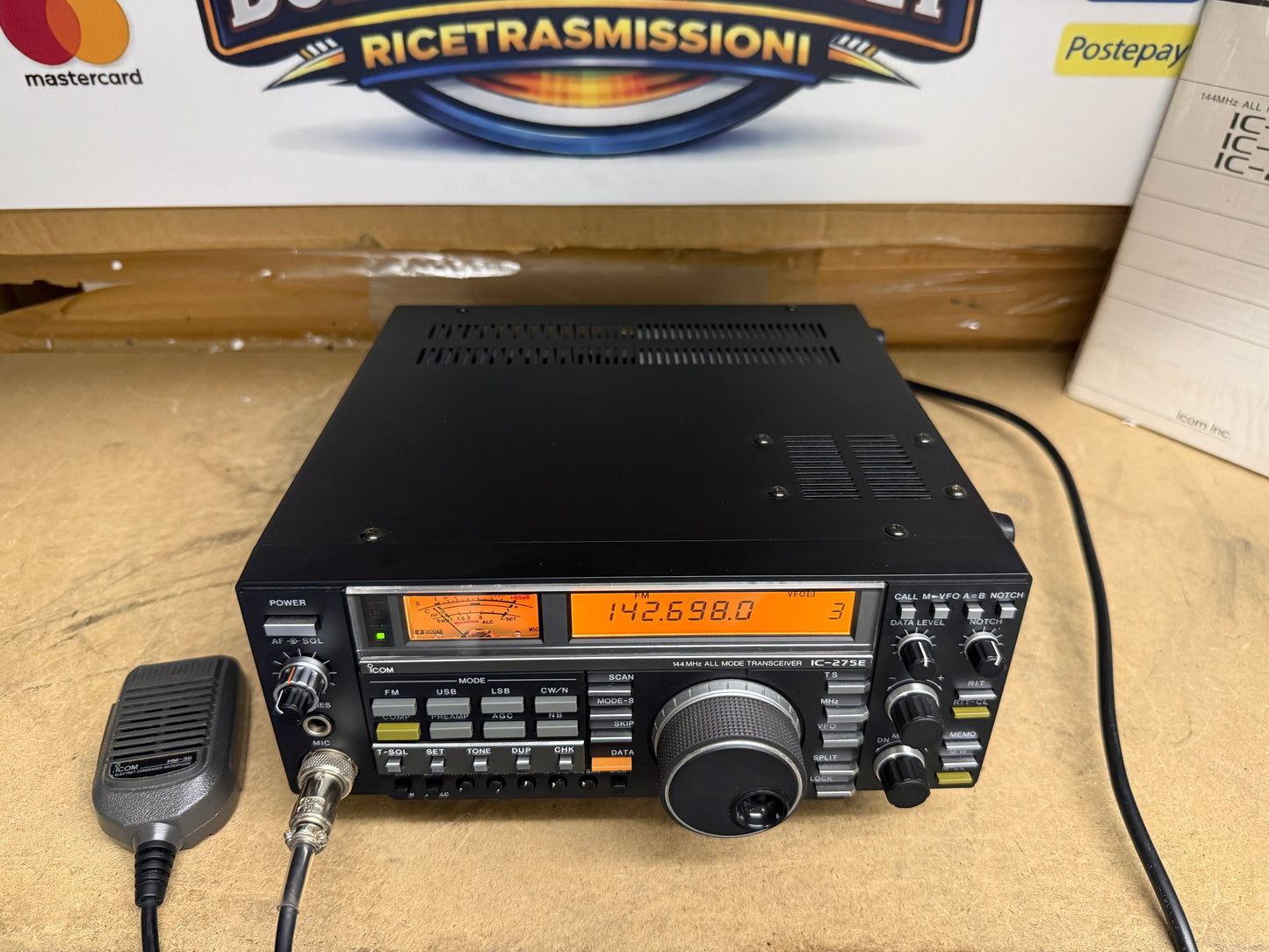 Icom IC 275E + UT34 + UT36 perfetto full set Garanzia 12 Mesi