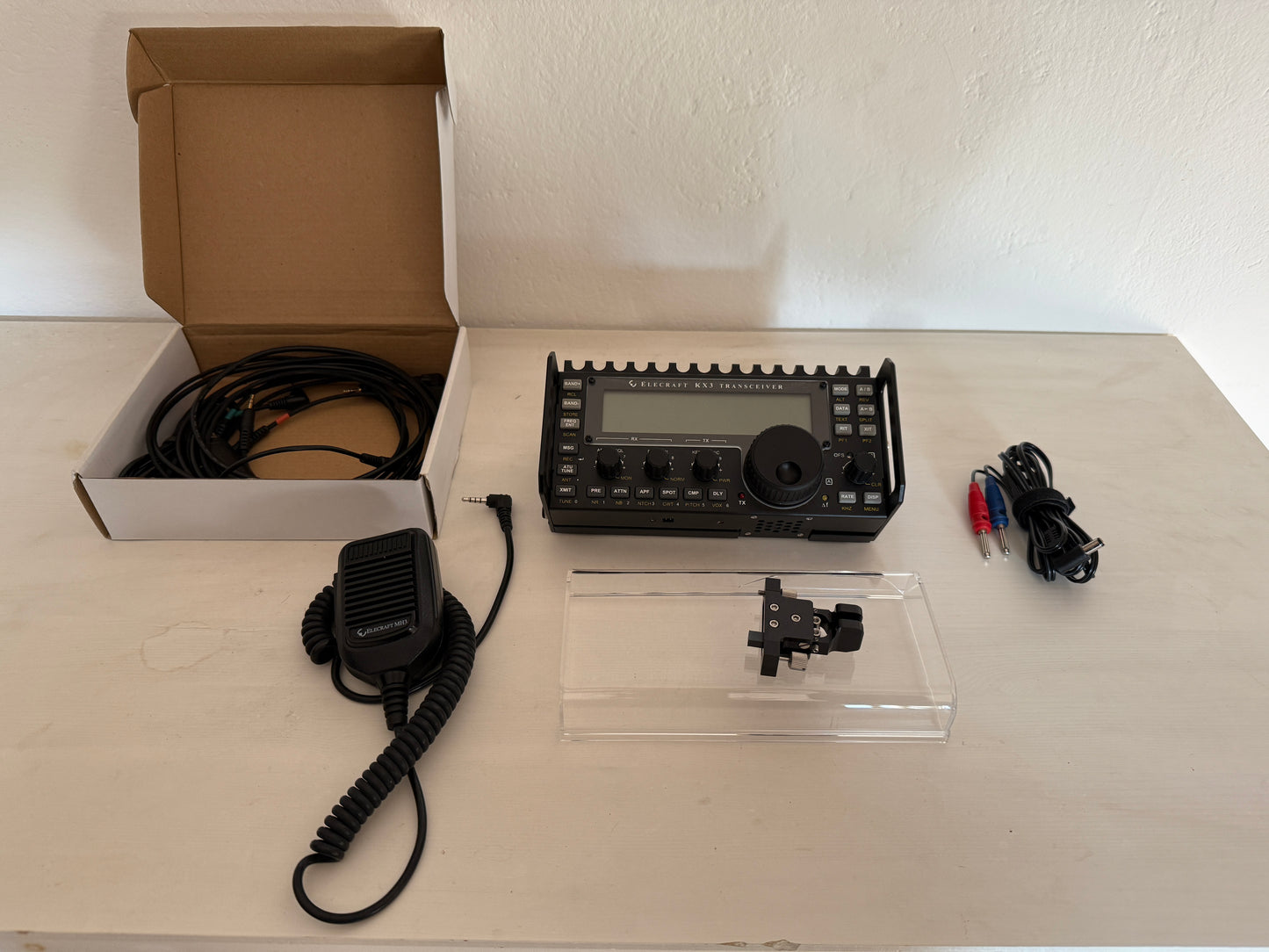 Elecraft KX3 + ATU + Roofing filter + paddle CW Garanzia 12 Mesi