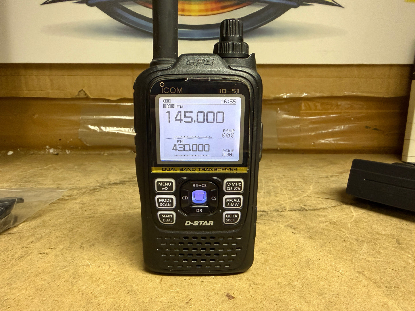 Icom ID 51E plus 2 full set Garanzia 12 Mesi