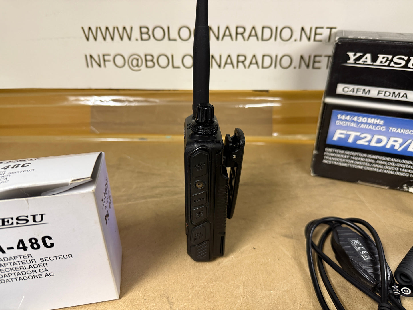 Yaesu FT-2 DR/DE + mike esterno + custodia + imballo garanzia 12 mesi