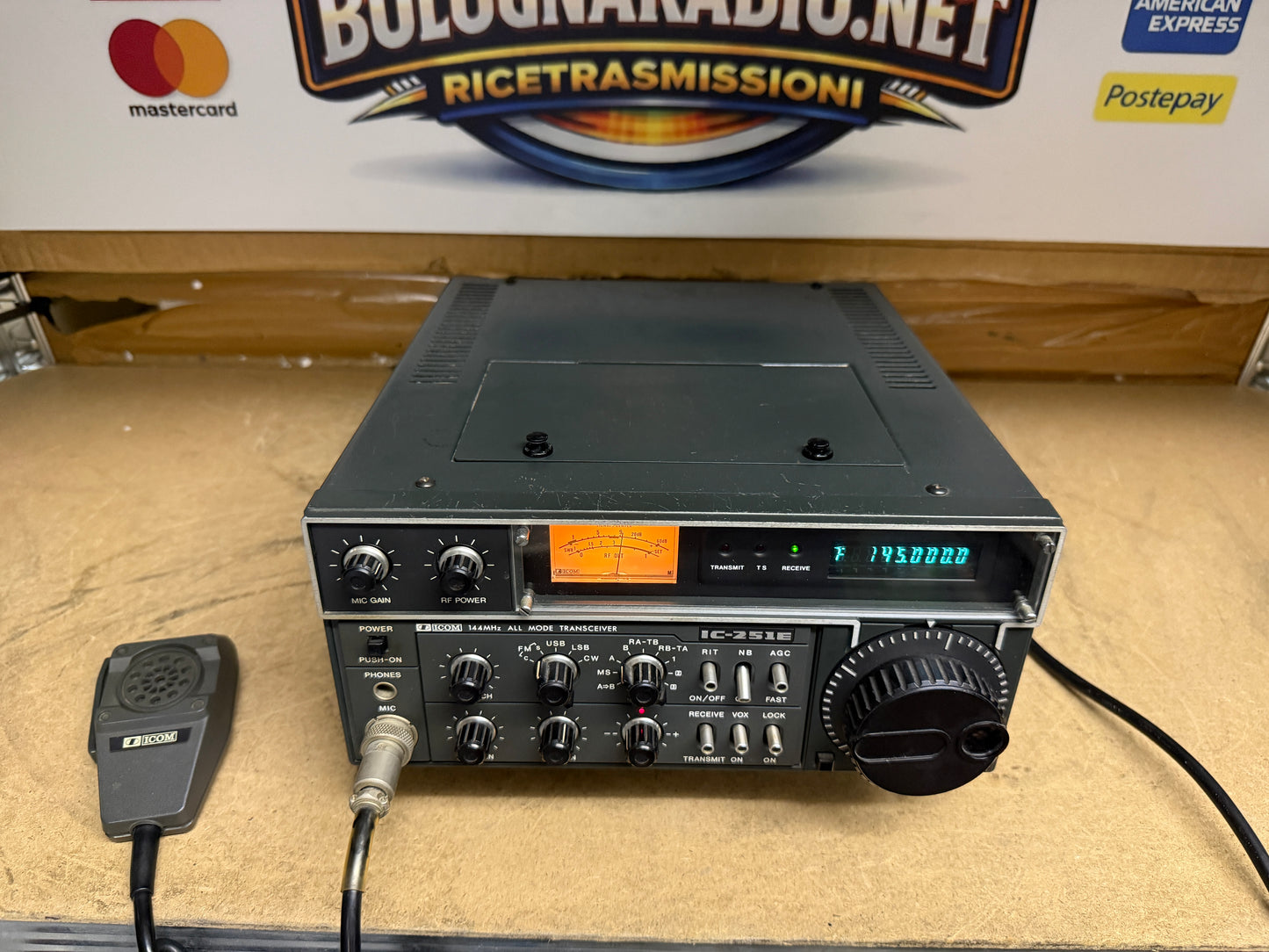 Icom ic 251e perfetto Garanzia 12 Mesi