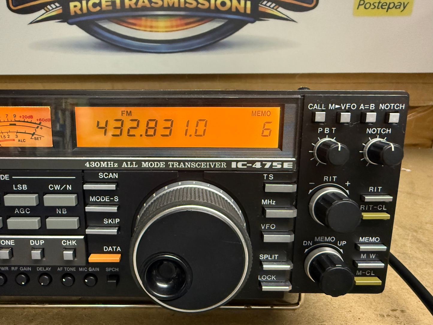 Icom IC 475E perfetto Garanzia 12 Mesi